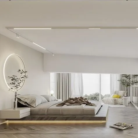 magnetic track lighting,bedroom lighting ideas,customizable lighting