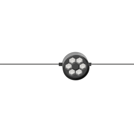 5mm wide LED light on wire.