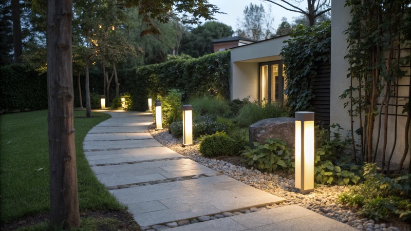 led bollard lights,energy efficiency,smart technology