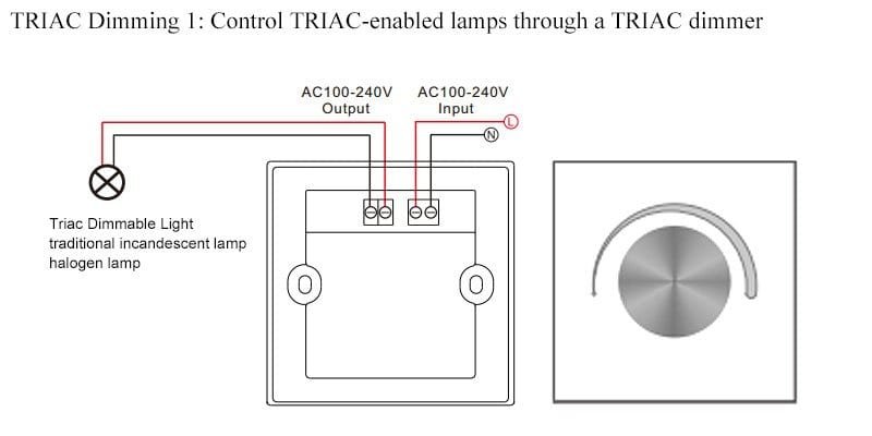 triac dimmers,lighting control,dimmable led