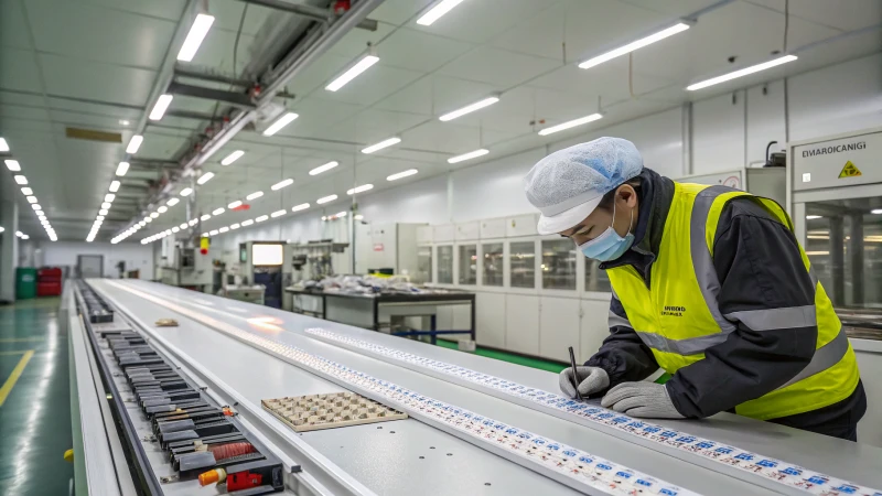 led strip lights,manufacturing process,quality control
