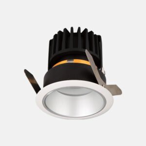 Recessed LED light with adjustable blades