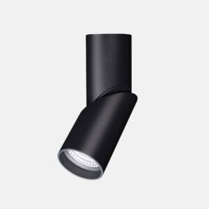 Modern adjustable black ceiling light fixture