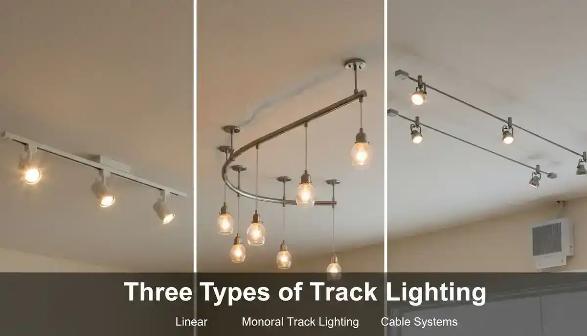 Featured image for What is the three types of track lighting?