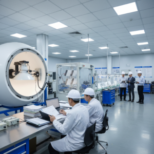 industrial LED luminaire testi