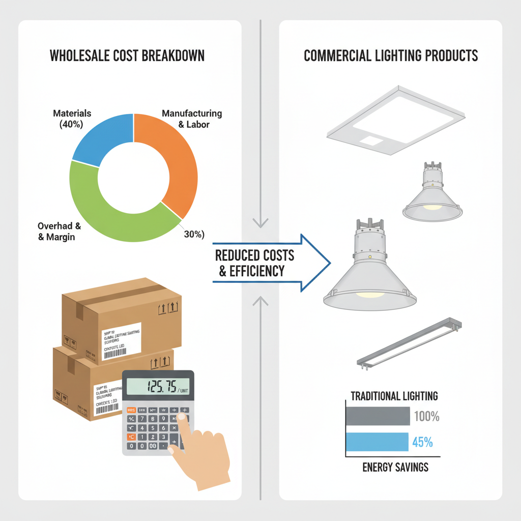 side by side comparison of LED