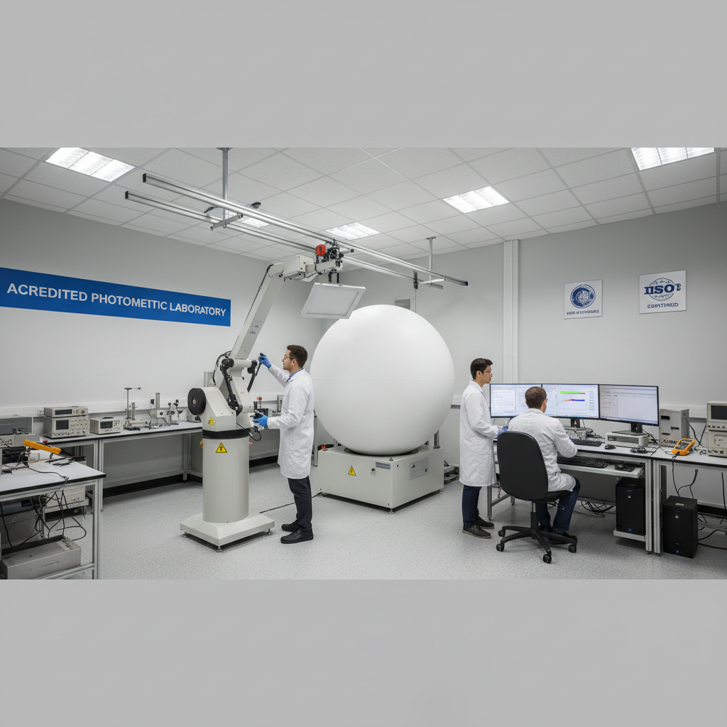accredited LED photometric lab