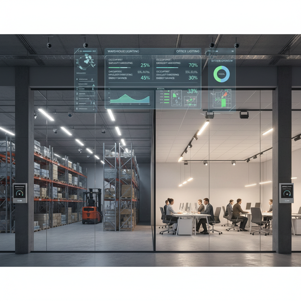 smart commercial LED lighting smart commercial LED lighting