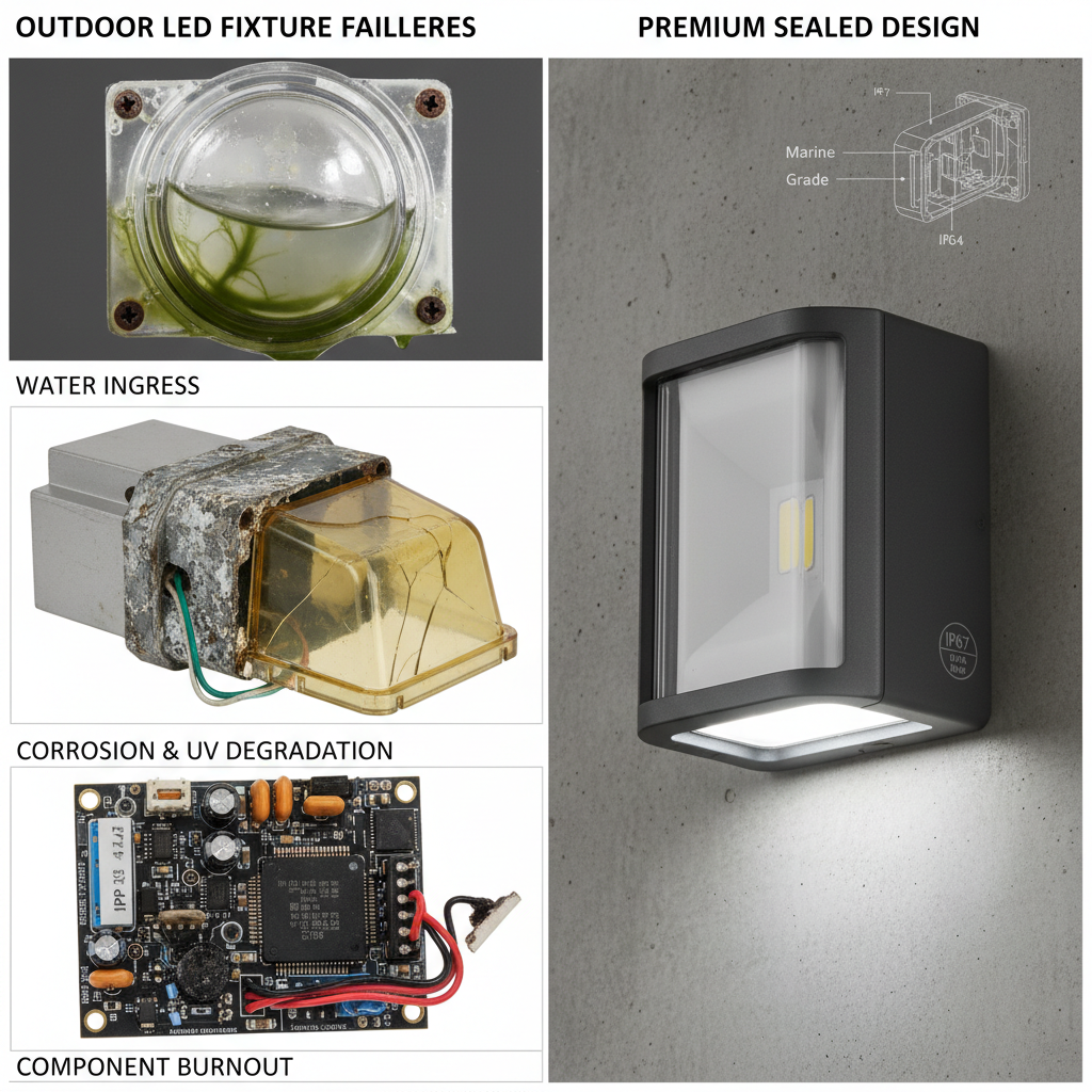 split-scene outdoor LED fixtur split-scene outdoor LED fixtur