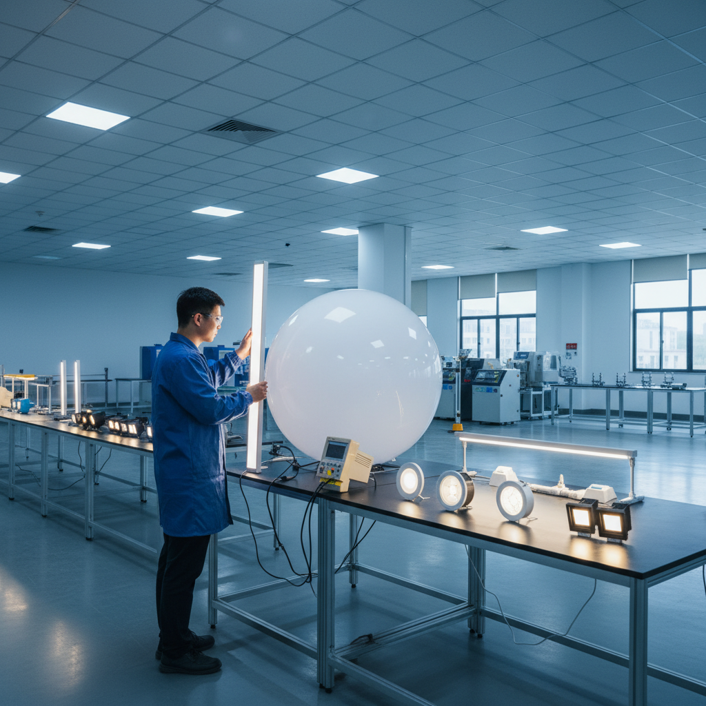 modern LED lighting factory in modern LED lighting factory in