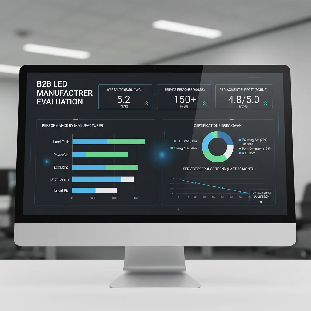 B2B evaluation dashboard compa