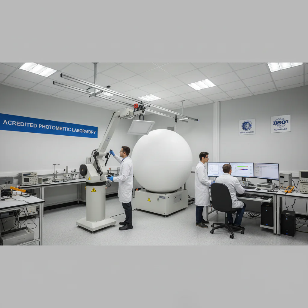 accredited LED photometric lab