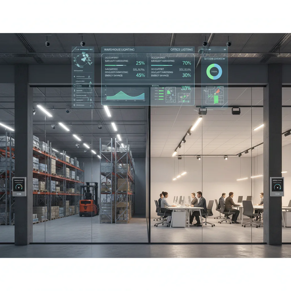 smart commercial LED lighting 