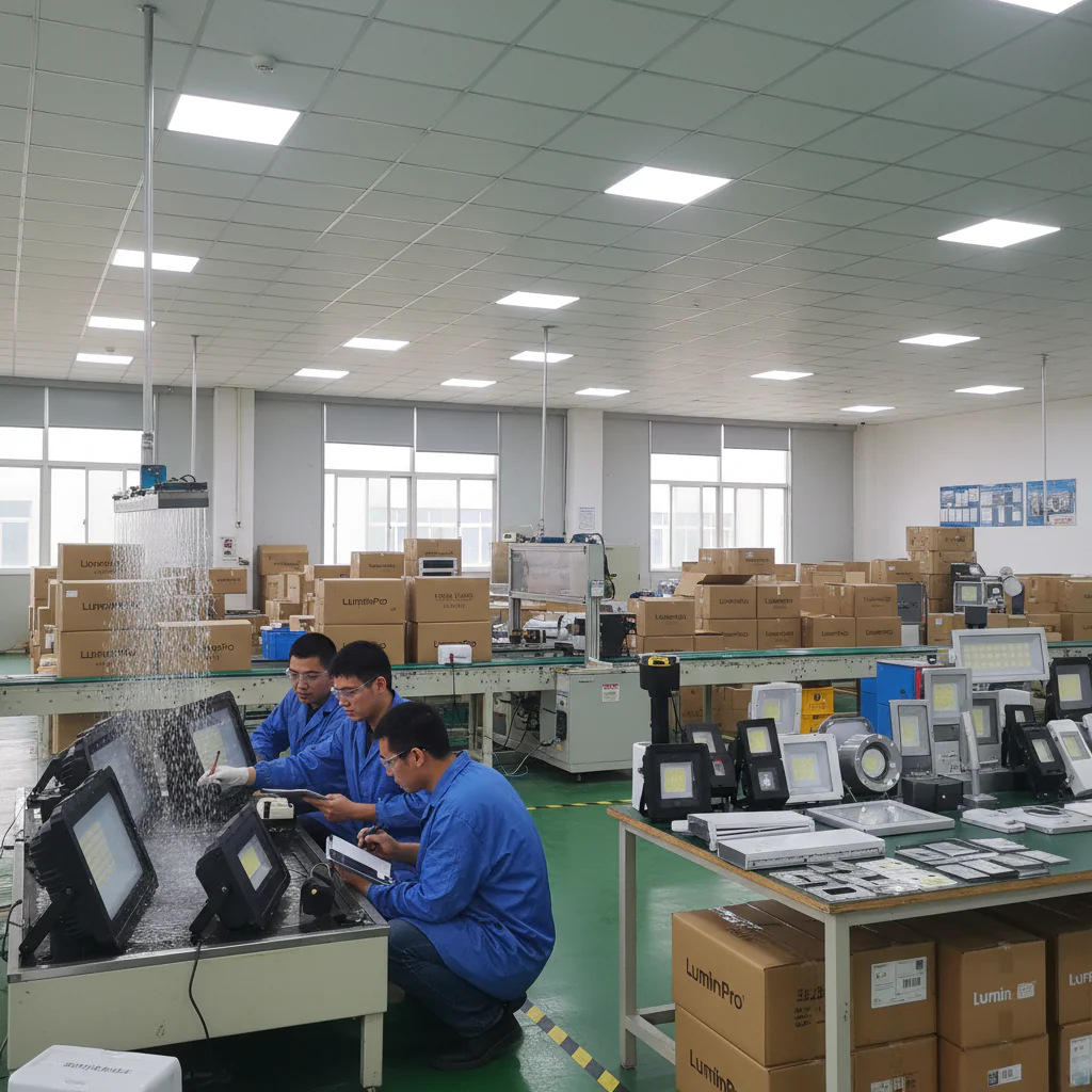 Chinese LED factory quality in